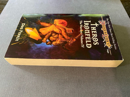 Theros Ironfeld by Don Perrin 1996 TSR Paperback D&D Dragonlance The Warriors