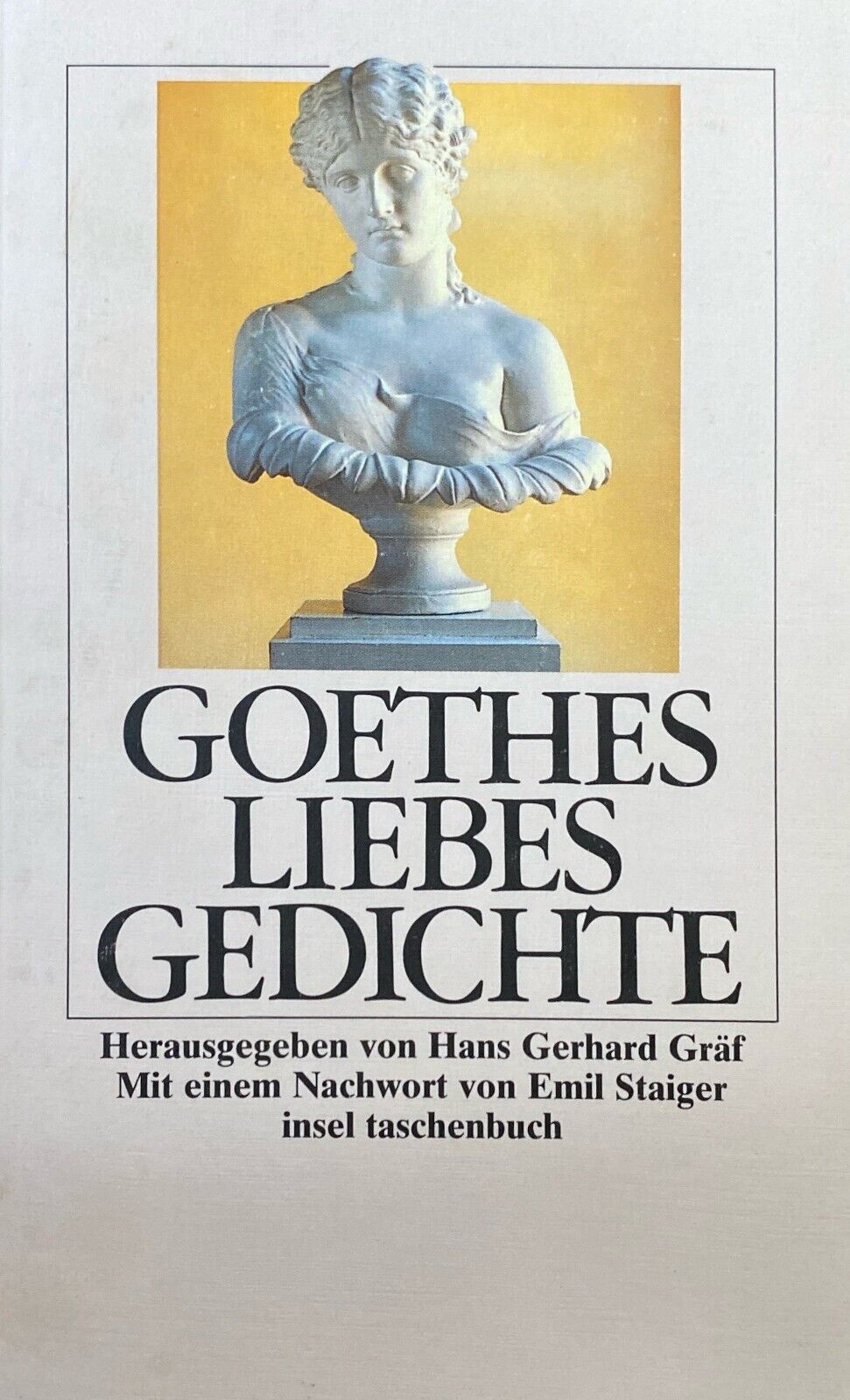 Goethes Liebesgedichte 1977 Nomos Verlagsgesellschaft Paperback (German)