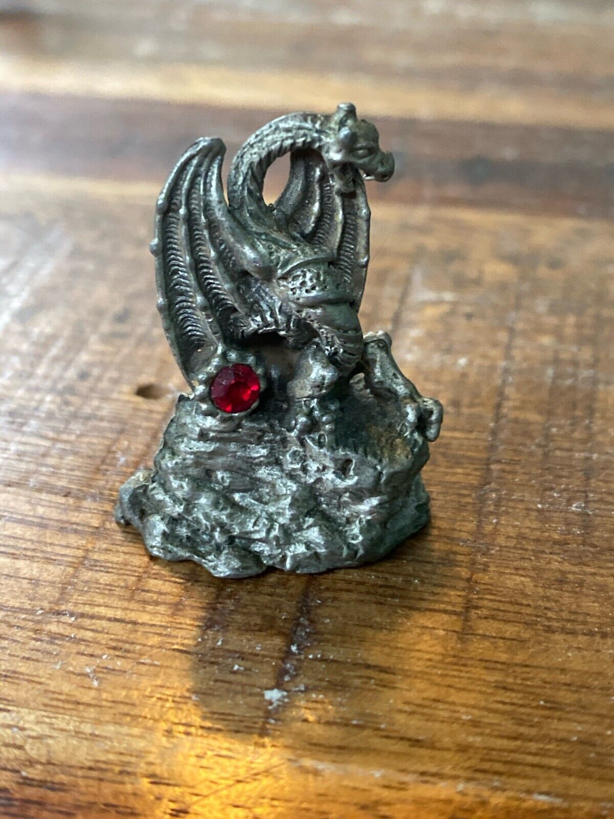 Lot of 16 Pewter Miniatures Dragon Unicorn Wizard Snake Crystals E. Vincent