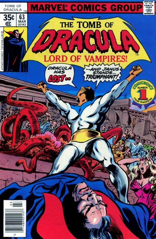 Marvel Comics Tomb of Dracula #63 Bronze Age 1978
