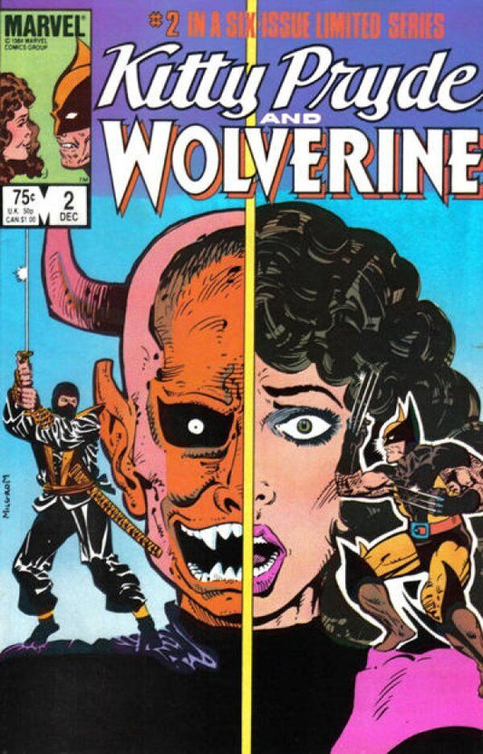 Marvel Comics Kitty Pryde and Wolverine #2 Copper Age 1984