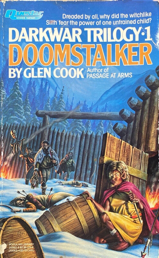 Doomstalker by Glen Cook 1985 Questar Paperback