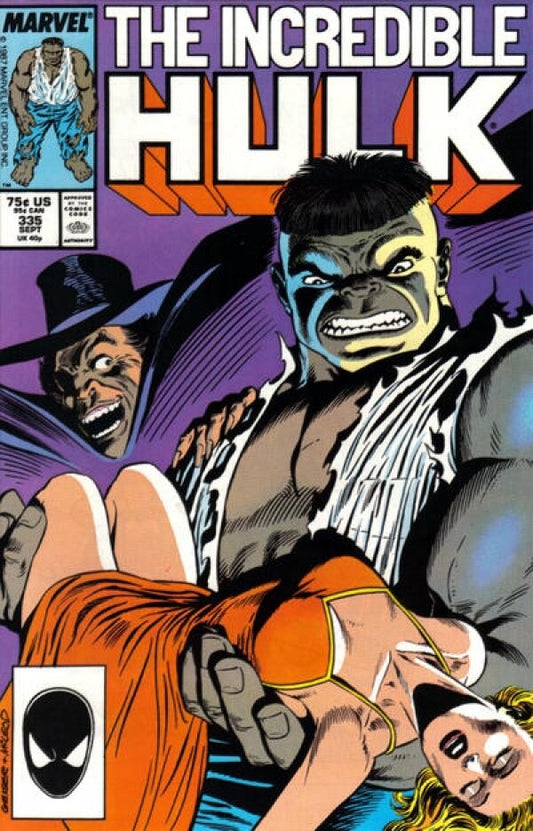 Marvel Comics Incredible Hulk #335 Copper Age 1987