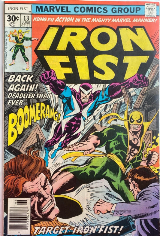 Marvel Comics Iron Fist #13 Bronze Age 1977