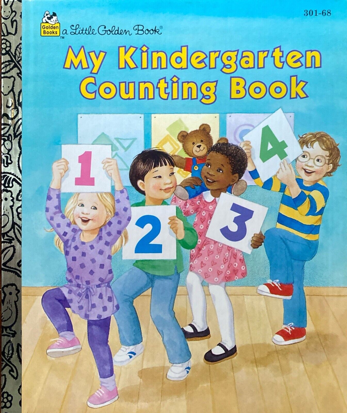 My Kindergarten Counting Book 1995 Little Golden Book Hardcover