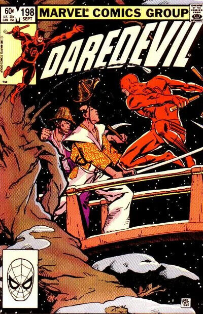 Marvel Comics Daredevil #198 Bronze Age 1983
