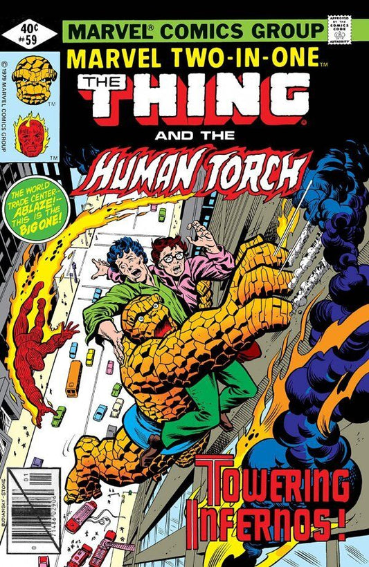 Marvel Comics Marvel Two-in-One #59 Bronze Age 1980 Impossible Man