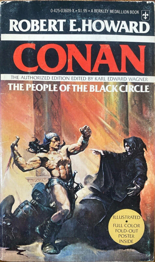 People of the Black Circle by Robert E. Howard 1977 Berkley Paperback Conan
