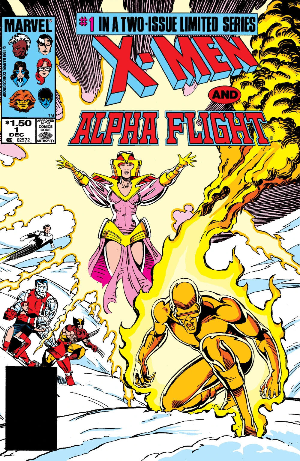 Marvel Comics X-Men and Alpha Flight #1 Copper Age 1985