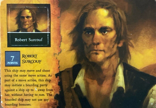 WizKids Pirates CSG of the Barbary Coast 081 Robert Surcouf