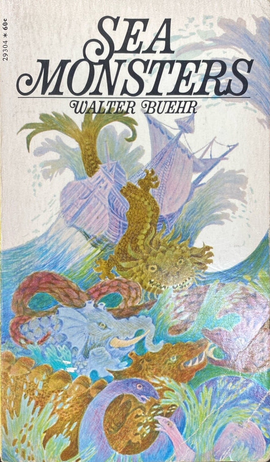 Sea Monsters by Walter Buehr 1971 Archway 29304 Paperback