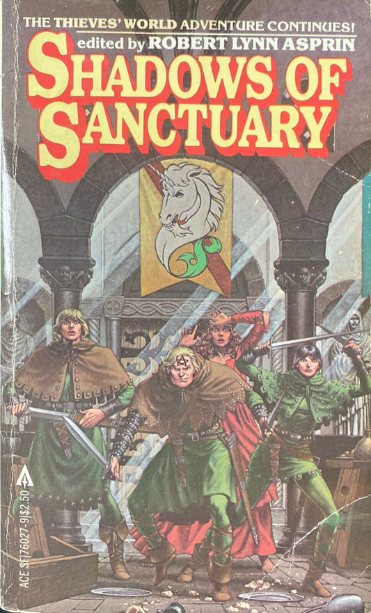 Shadows of Sanctuary by Robert Lynn Asprin 1981 Ace Paperback Thieves' World 3
