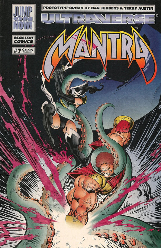 Malibu Comics Mantra #7 Modern Age 1994