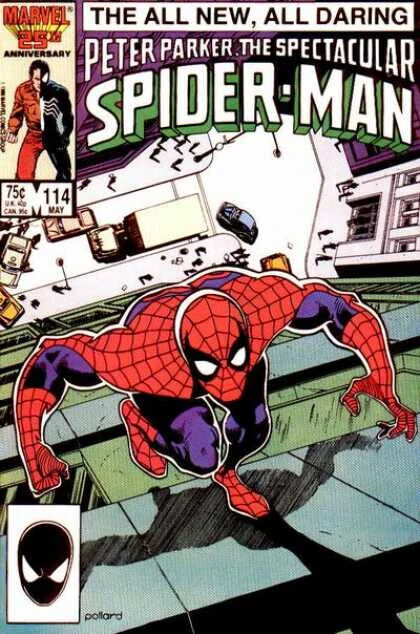Marvel Comics Spectacular Spider-man #114 Copper Age 1986