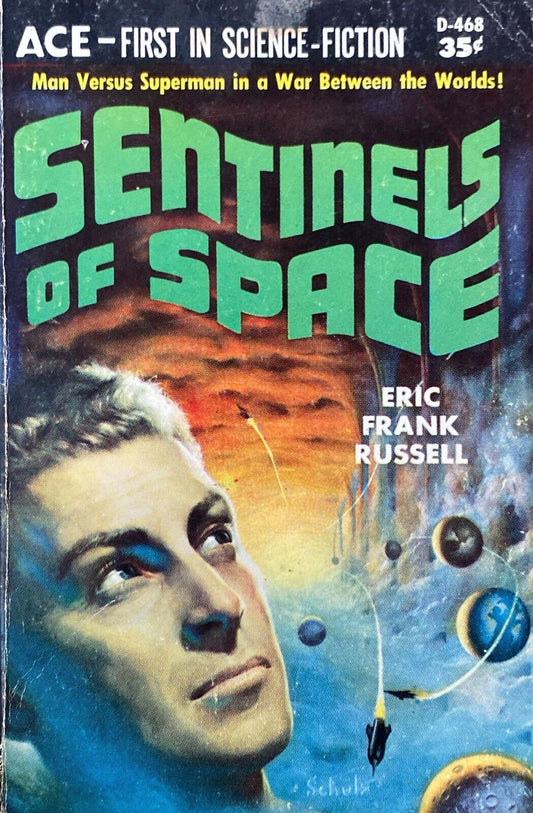 Sentinels of Space by Eric Frank Russell 1960 Ace D-468 Paperback