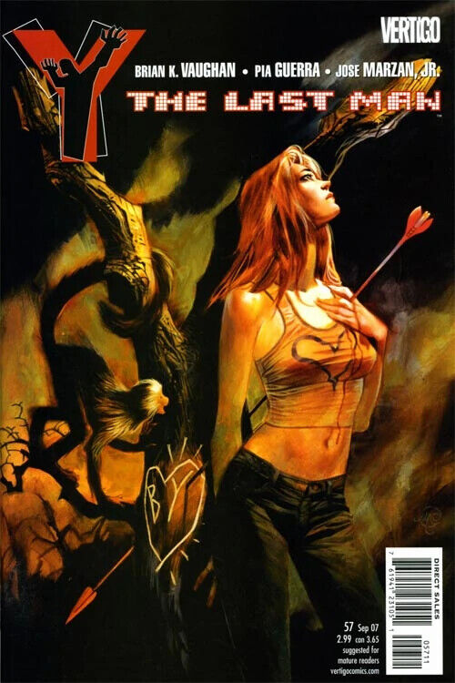 Vertigo Comics Y the Last Man #57 2007 Modern Age