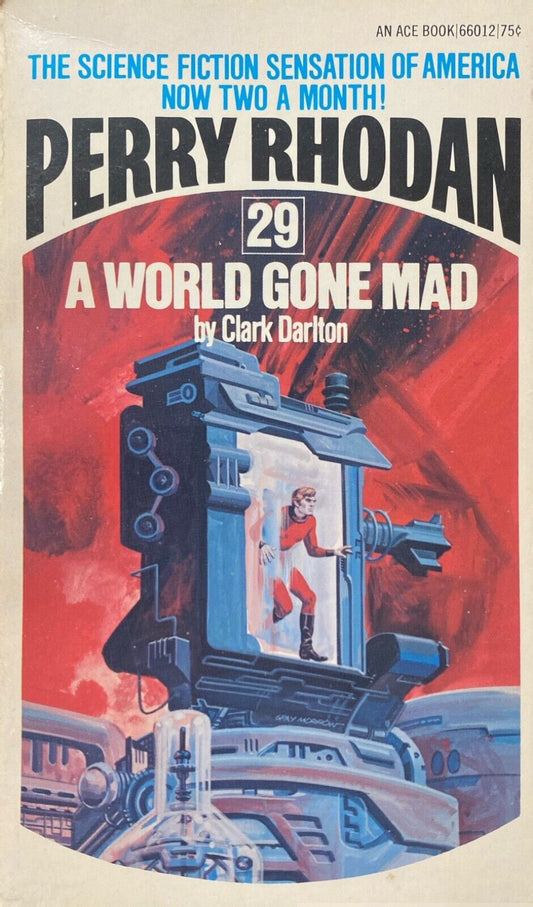 Perry Rhodan 29: A World Gone Mad by Clark Darlton 1973 Ace Paperback