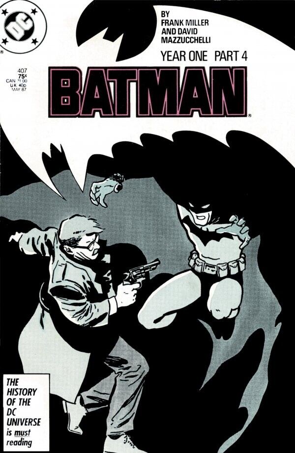 DC Comics Batman #407 Copper Age 1987 Year One