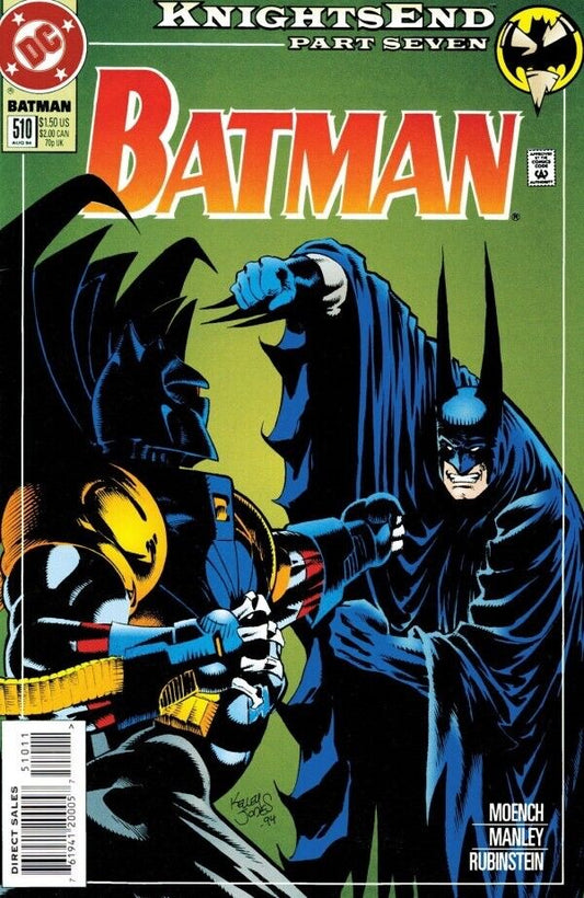 DC Comics Batman #510 Modern Age 1994 Knights End