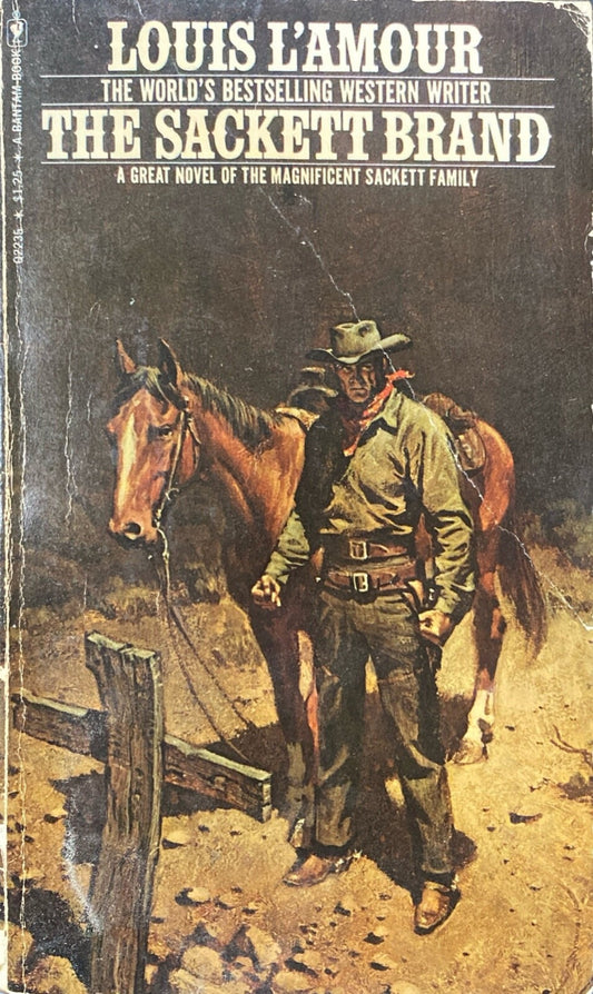 The Sackett Brand by Louis L'Amour 1975 Bantam Paperback