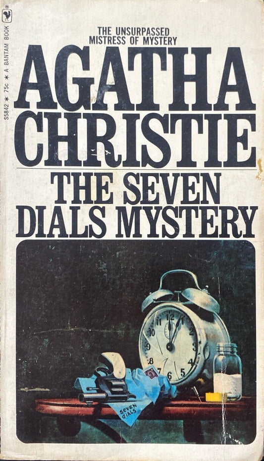The Seven Dials Mystery by Agatha Christie 1971 Bantam S5842 Paperback
