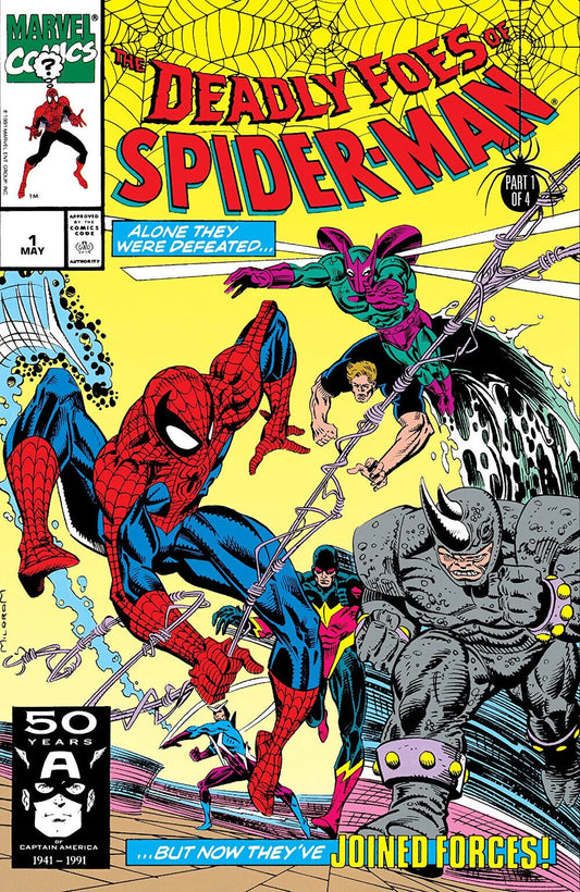 Marvel Comics The Deadly Foes of Spider-man #1 Copper Age 1991