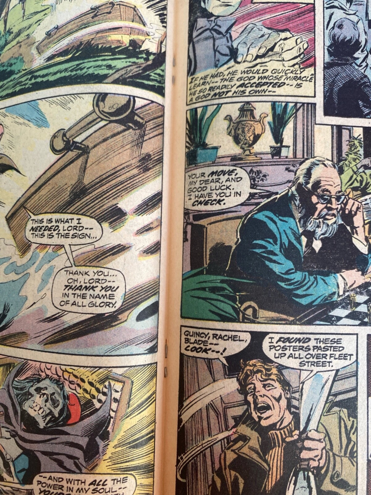 Marvel Comics Tomb of Dracula #14 Bronze Age 1973