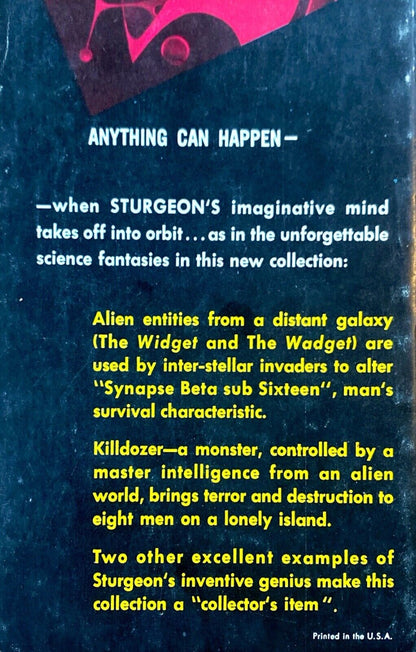 Aliens 4 by Theodore Sturgeon 1959 Avon T-304 Paperback