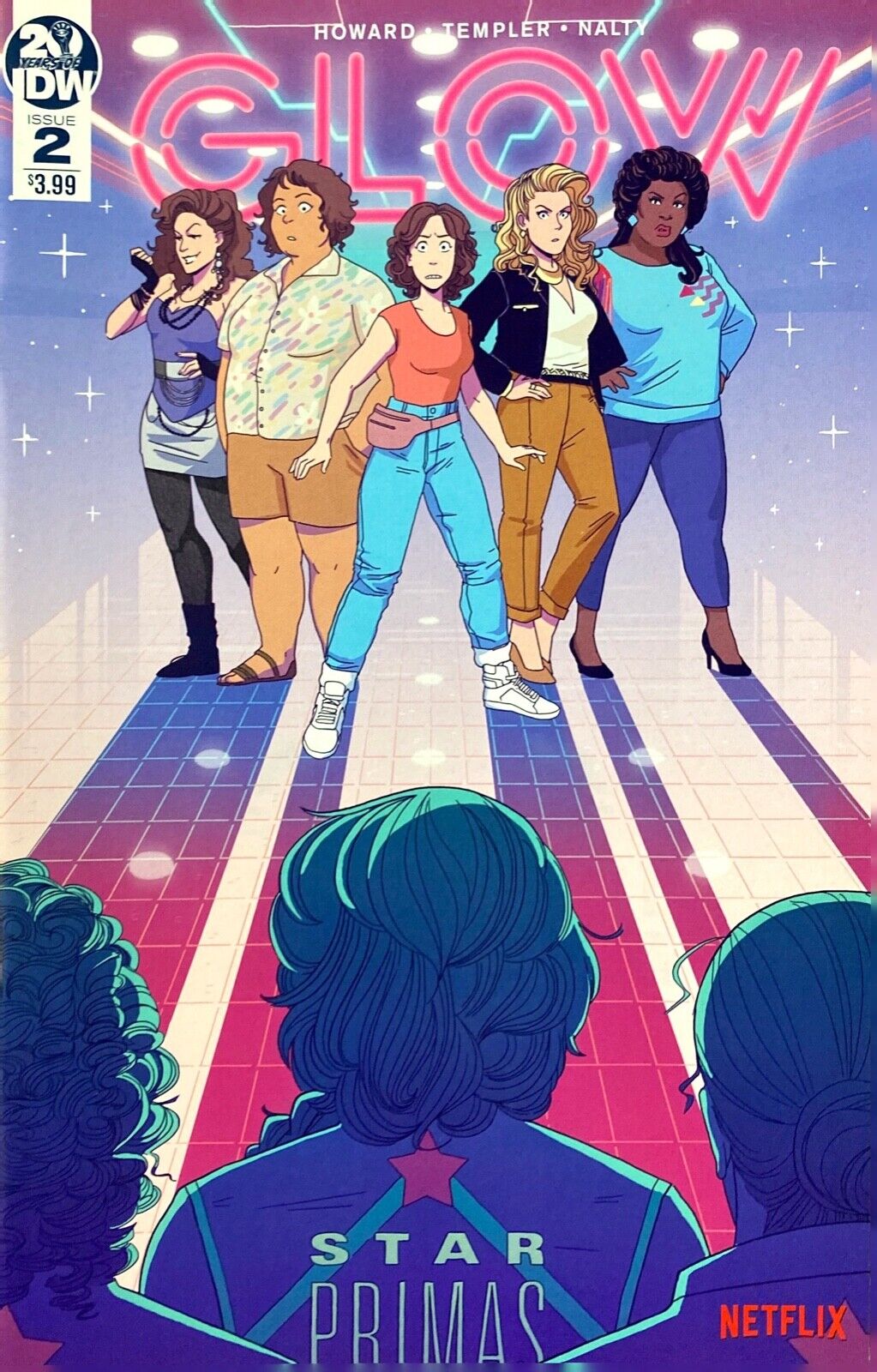IDW Comics Glow #2 Modern Age 2019 Cover A