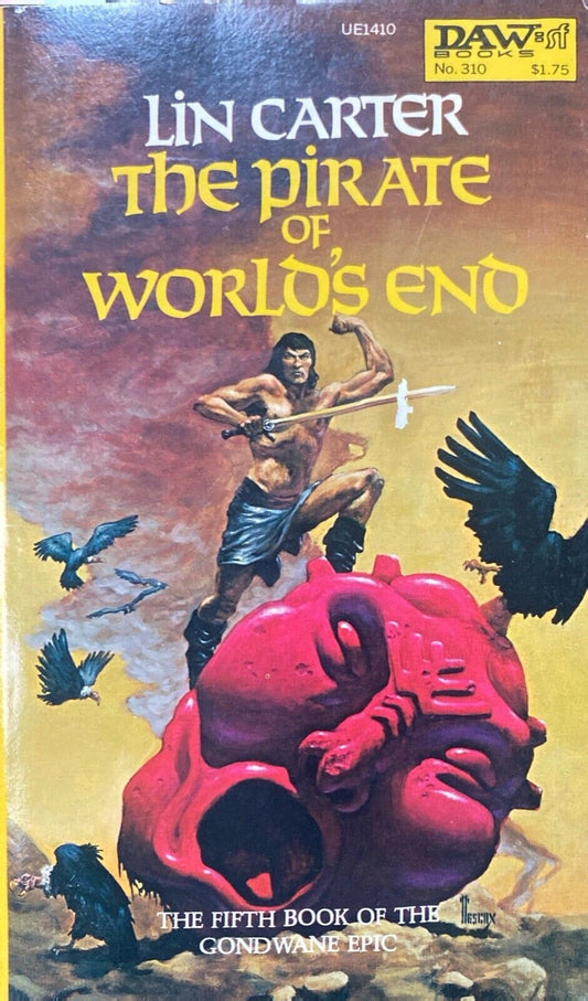 The Pirate at World's End by Lin Carter 1978 Daw No. 310 UE1410 Paperback