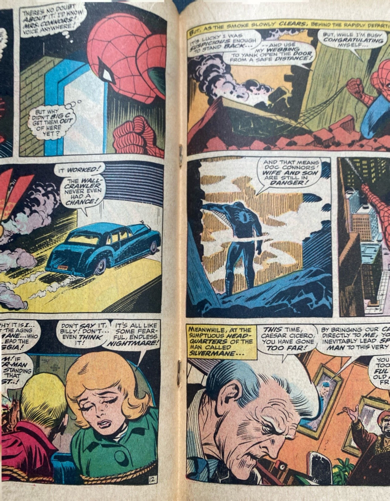 Marvel Comics Amazing Spider-man #74 Silver Age 1969 First Silver Mane