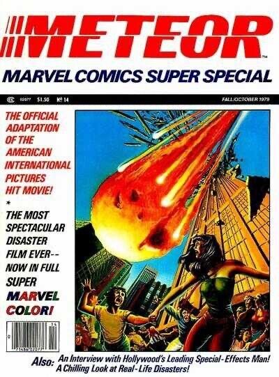 Marvel Comics Super Special Magazine #14 Bronze Age 1979 Meteor