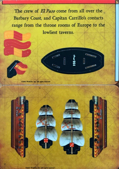 WizKids Pirates CSG of the Barbary Coast 064 El Paso
