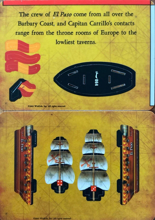 WizKids Pirates CSG of the Barbary Coast 064 El Paso