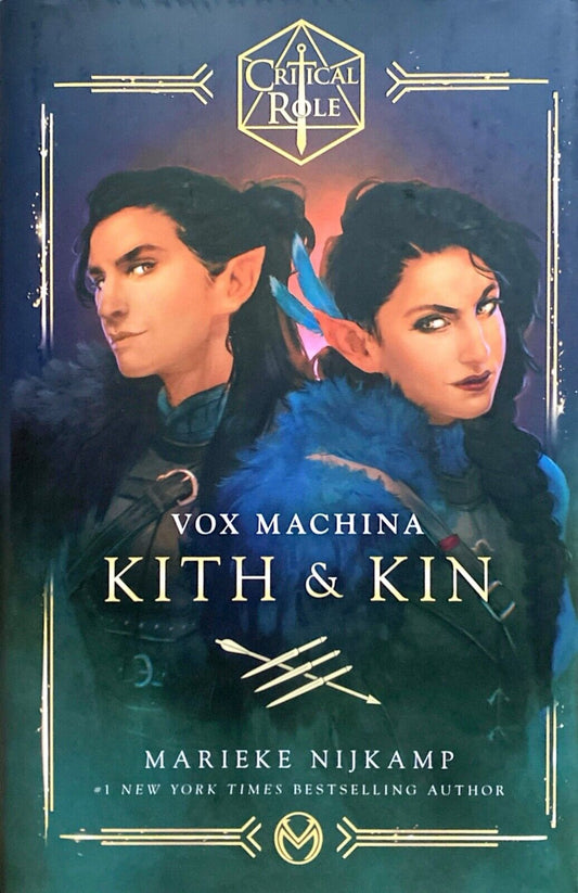 Vox Machina: Kith & Kin by Marieke Nijkamp 2021 Del Rey Hardcover Critical Role