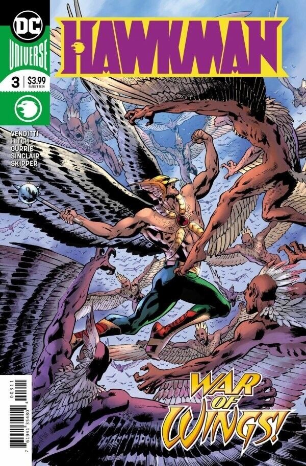 DC Comics Hawkman #3 Modern Age 2018 Variant