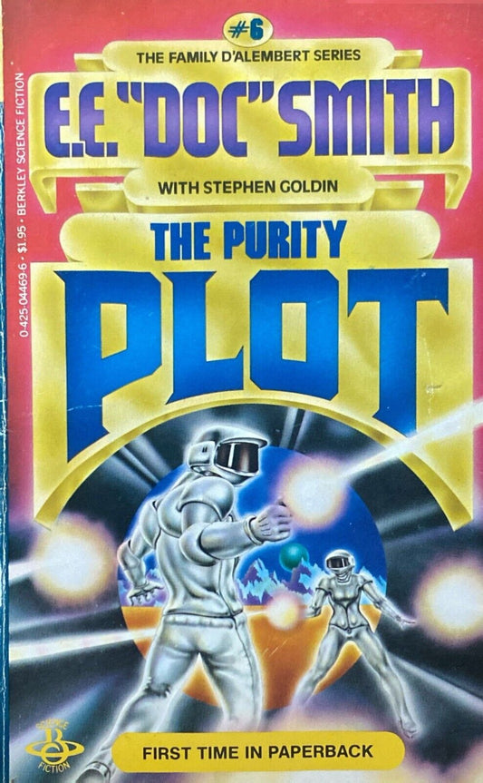 The Purity Plot by E.E. Doc Smith 1980 Berkley Paperback Family D'Alembert