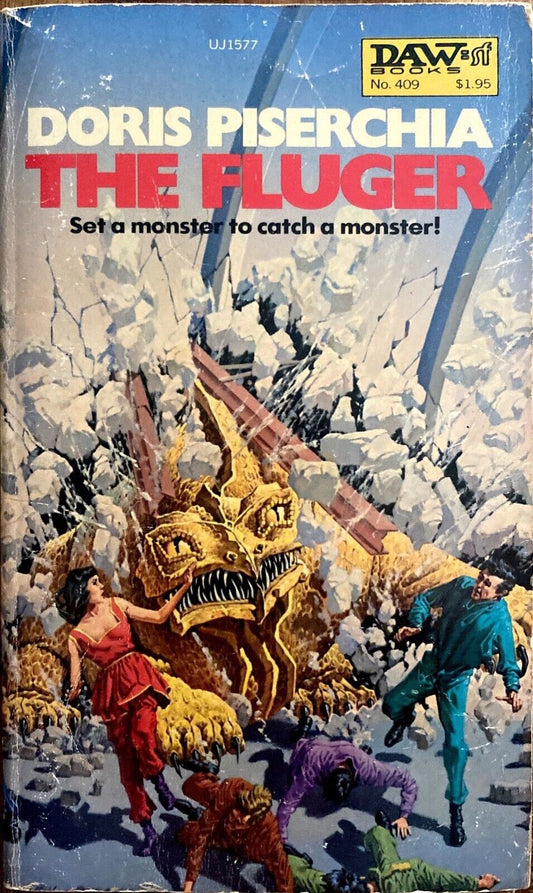 The Fluger by Doris Piserchia 1980 Daw UJ1577 Paperback