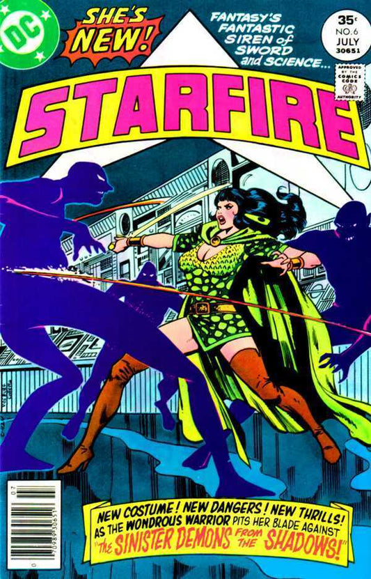 DC Comics Starfire #6 Bronze Age 1977