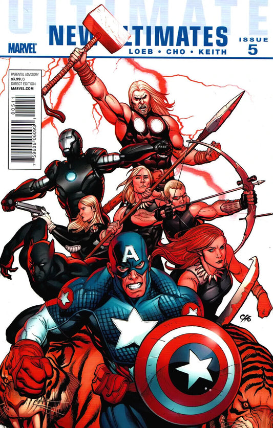 Marvel Comics Ultimate Comics New Ultimates #5 2010 Modern Age