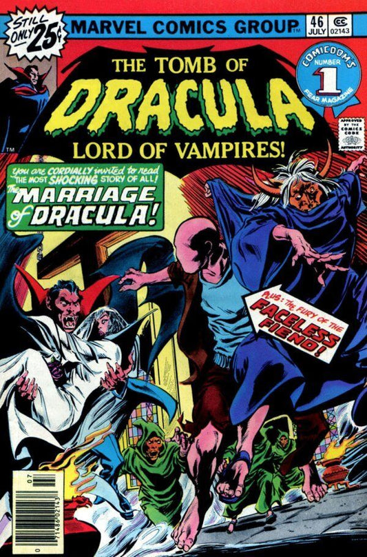 Marvel Comics Tomb of Dracula #46 Bronze Age 1976