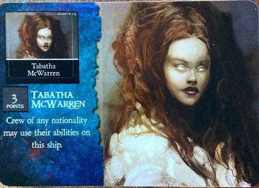 WizKids Pirates CSG of Davy Jones' Curse 028 Tabatha McWarren Unpunched