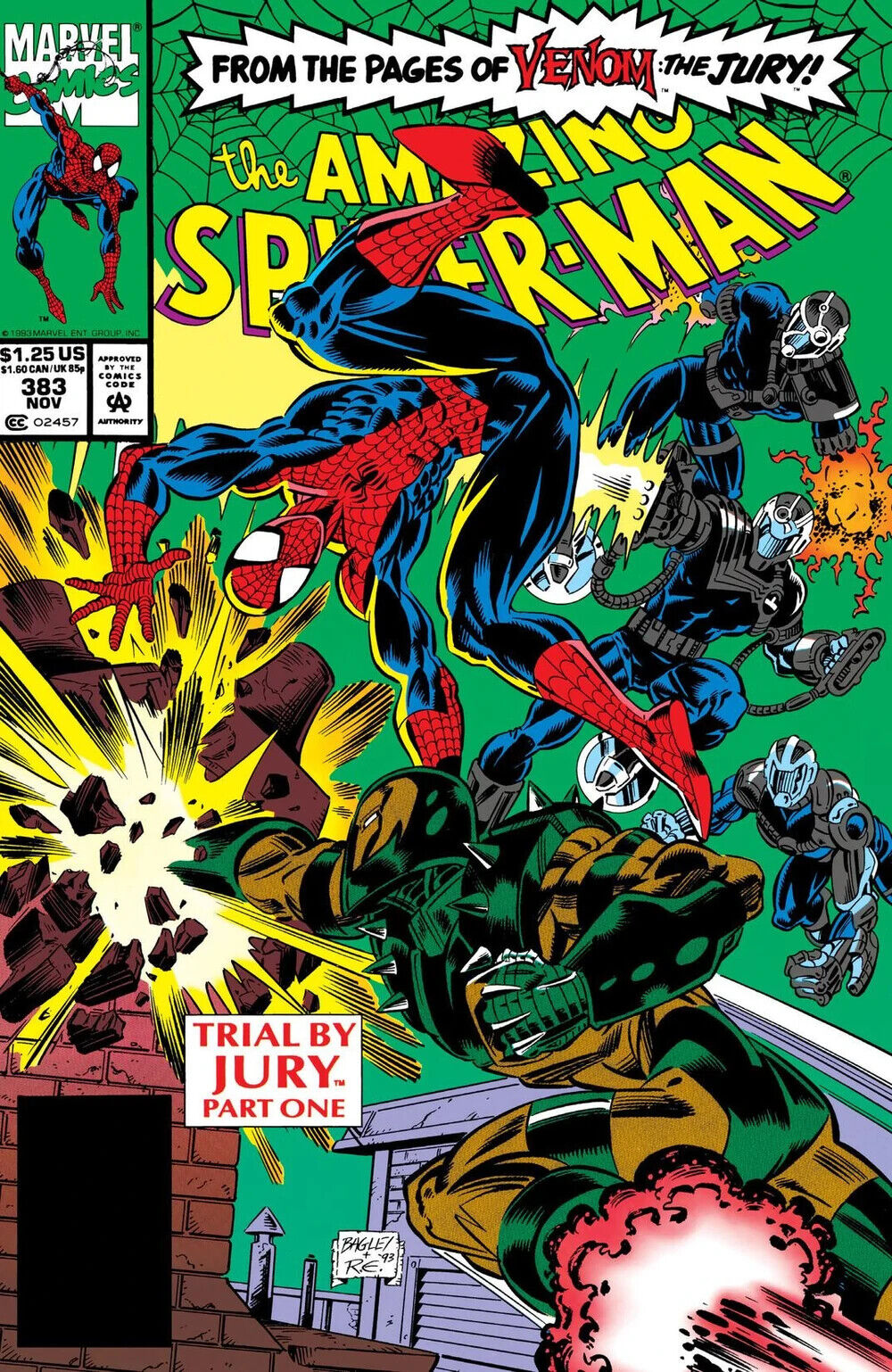 Marvel Comics Amazing Spider-man #383 Modern Age 1993