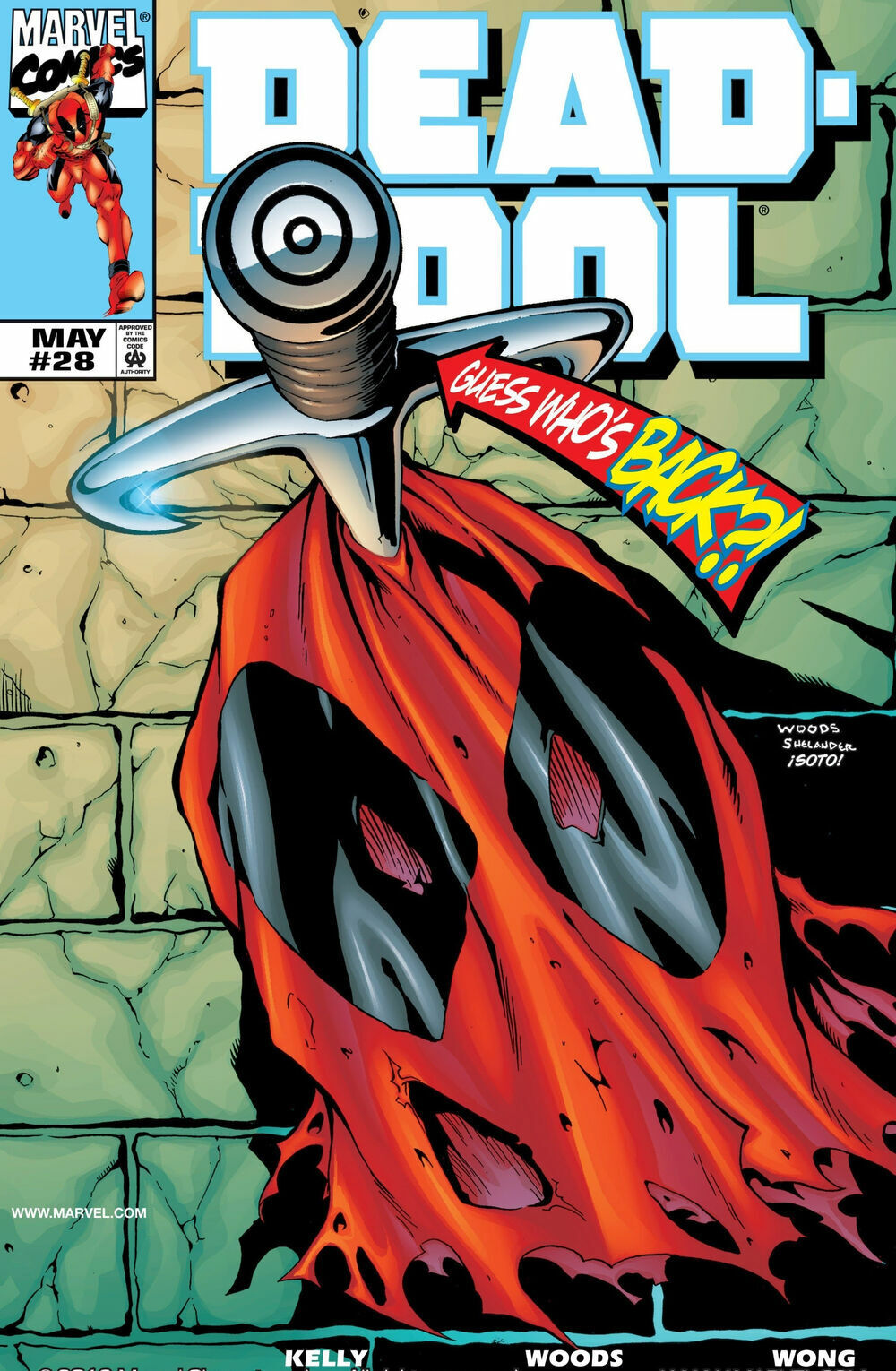 Marvel Comics Deadpool Guess Who's Back #28 Modern Age 1999