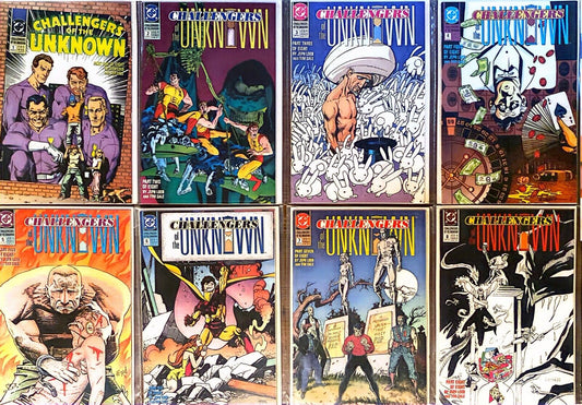 DC Comics Challengers of the Unknown #1-8 Copper Age 1991 Complete Loeb Sale