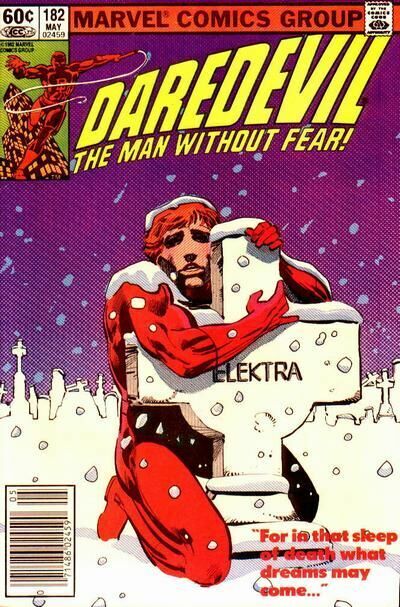 Marvel Comics Daredevil #182 Bronze Age 1982