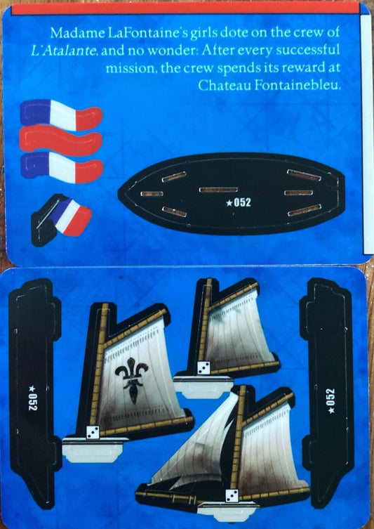 WizKids Pirates CSG of the Revolution 052 L'Atalante Unpunched