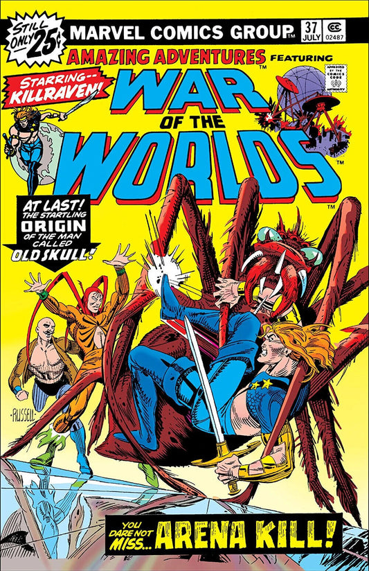 Marvel Comics Amazing Adventures #37 Bronze Age 1976