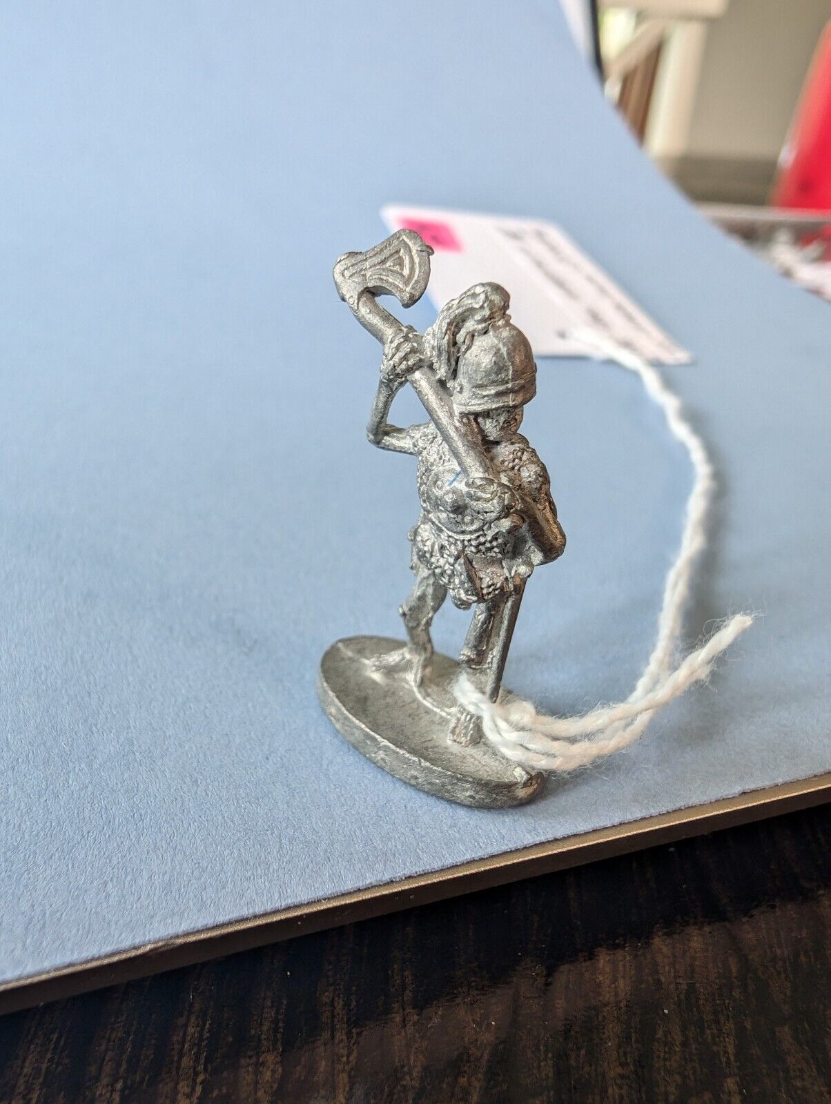 Royal Guardsman of the Undead Legion w/2 Hand Axe TTRPG Pewter Mini 1985 D&D