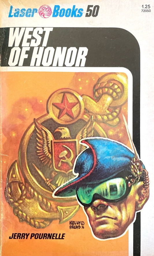 West of Honor by Jerry Pournelle 1976 Laser Paperback #50
